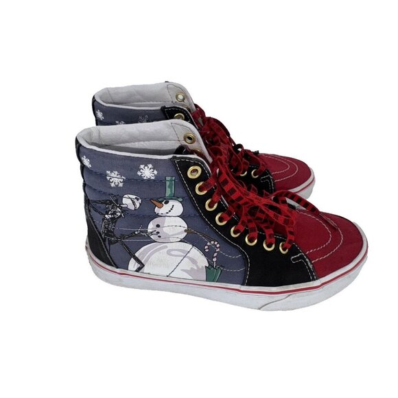 VANS The Nightmare Before Christmas x Sk8- High Christmas town,7 woman, 5.5 men - Picture 6 of 16